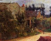 保罗 高更 : Pissarro's Garden, Quai du Pothuis, Pontoise
